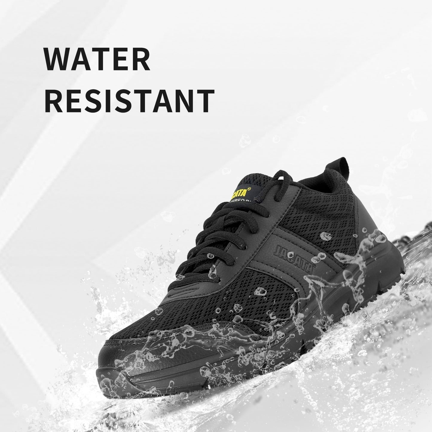 Men's Non Slip Black Work Shoes 23022