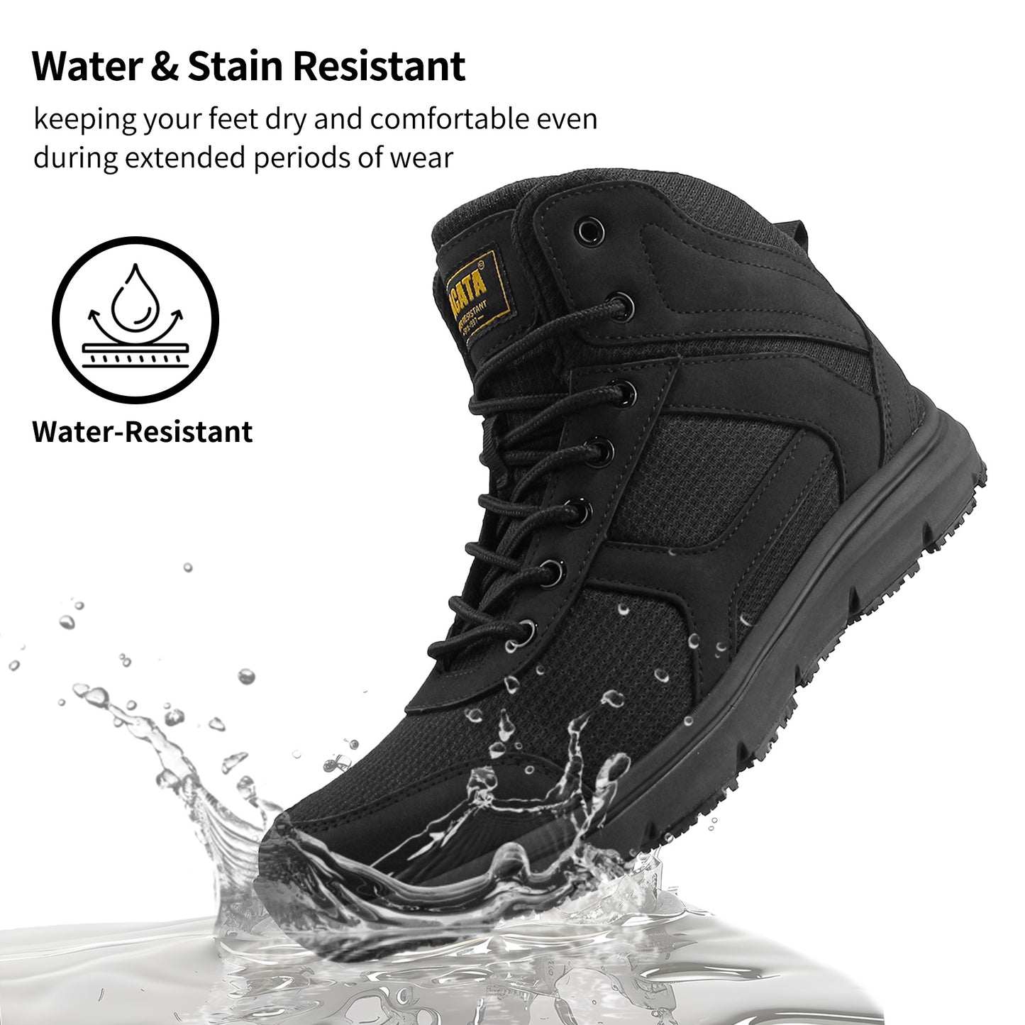 Non Slip Work Shoes for Men Food Service Mens