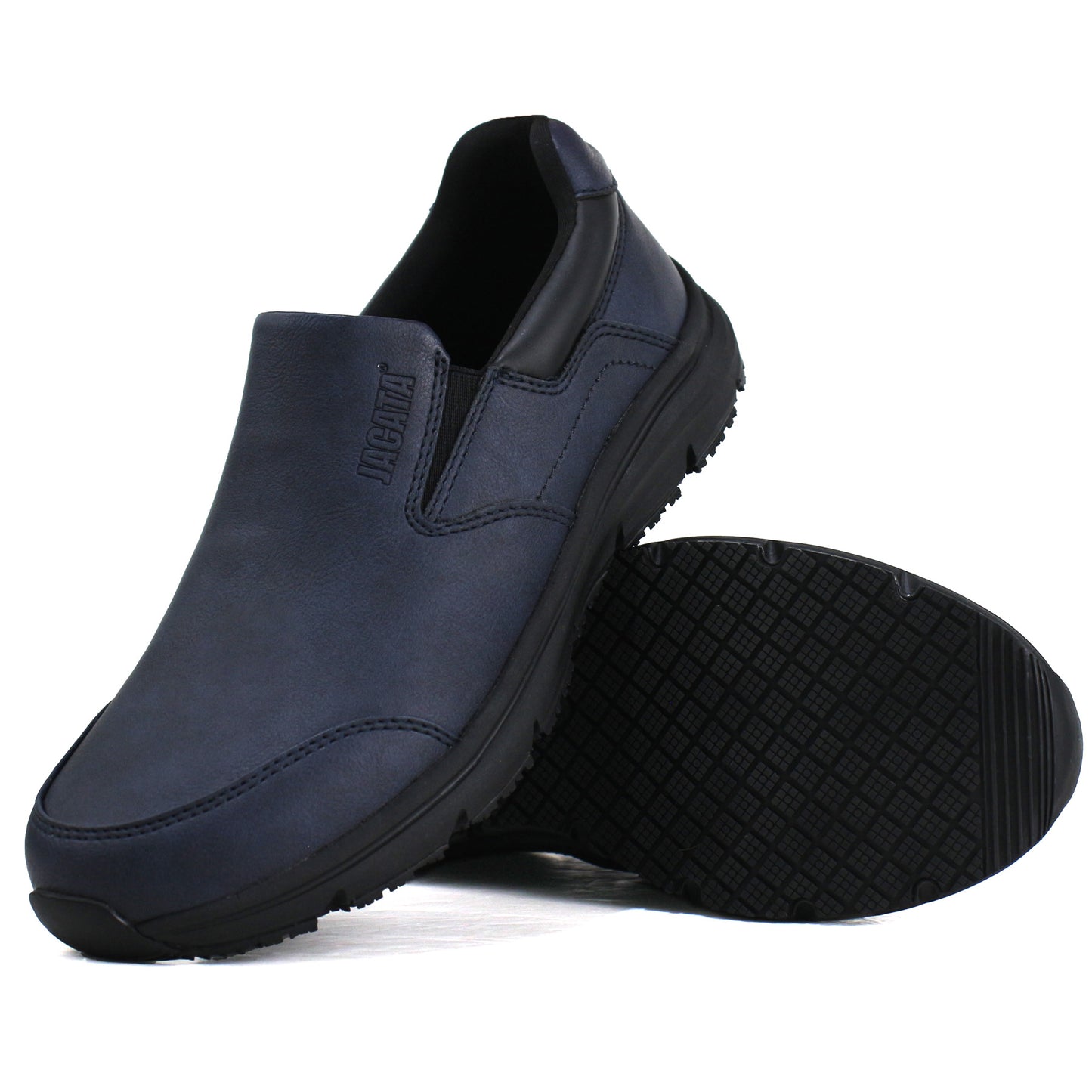 Non Slip Black Work Shoes for Men