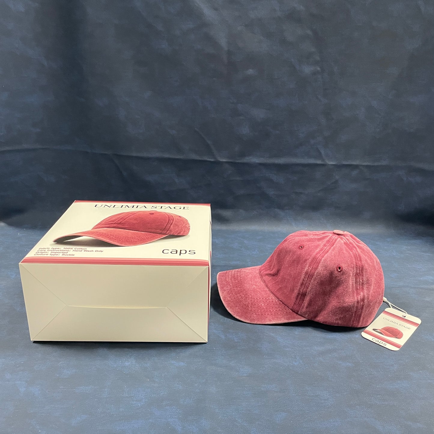UNLIMIA STAGE Caps Red