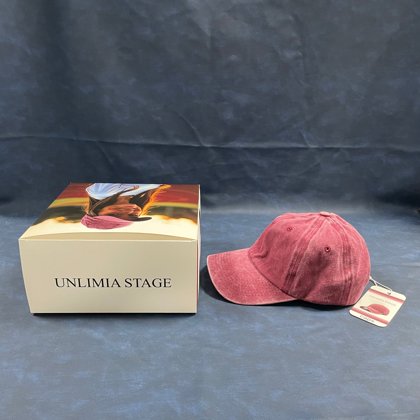 UNLIMIA STAGE Caps Red