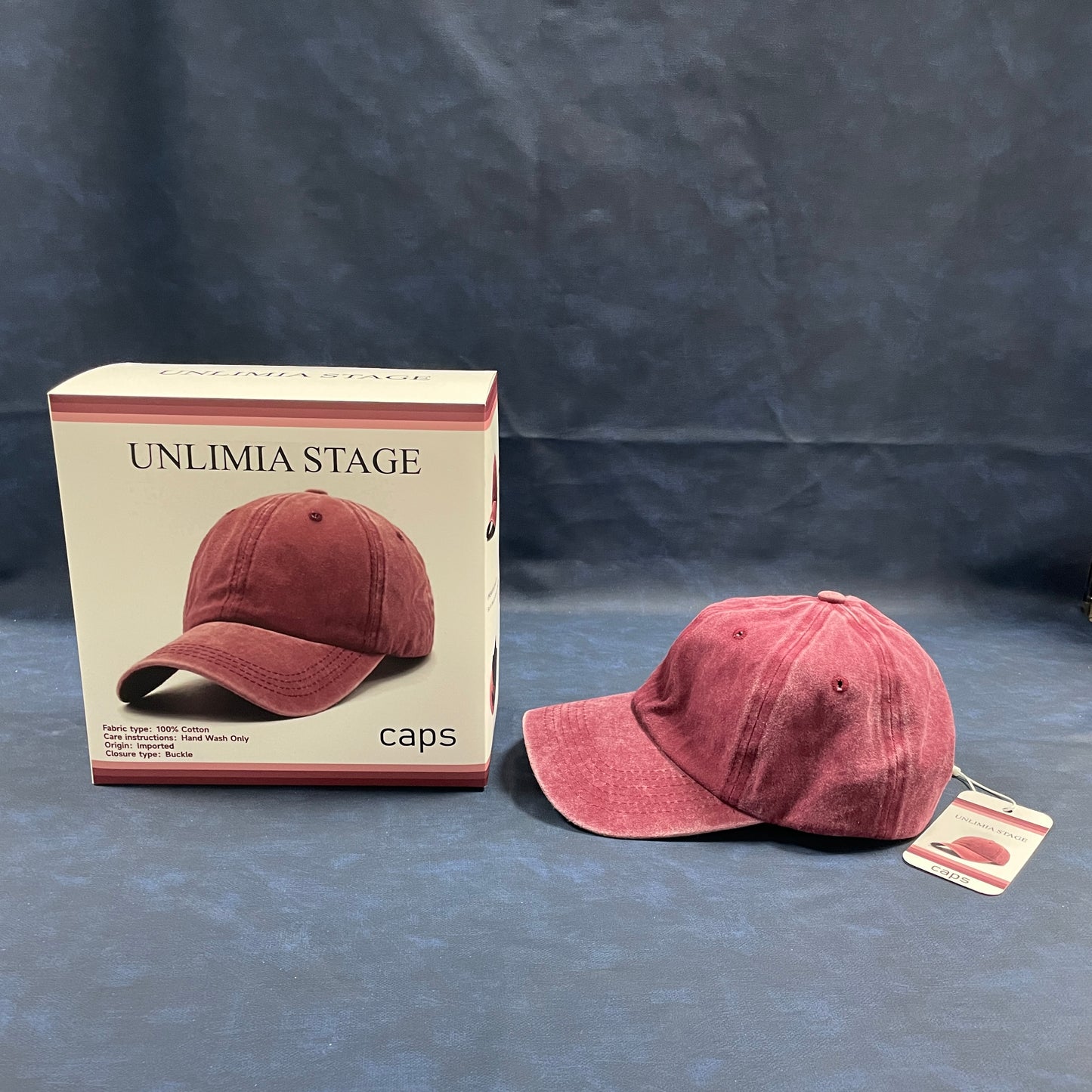 UNLIMIA STAGE Caps Red
