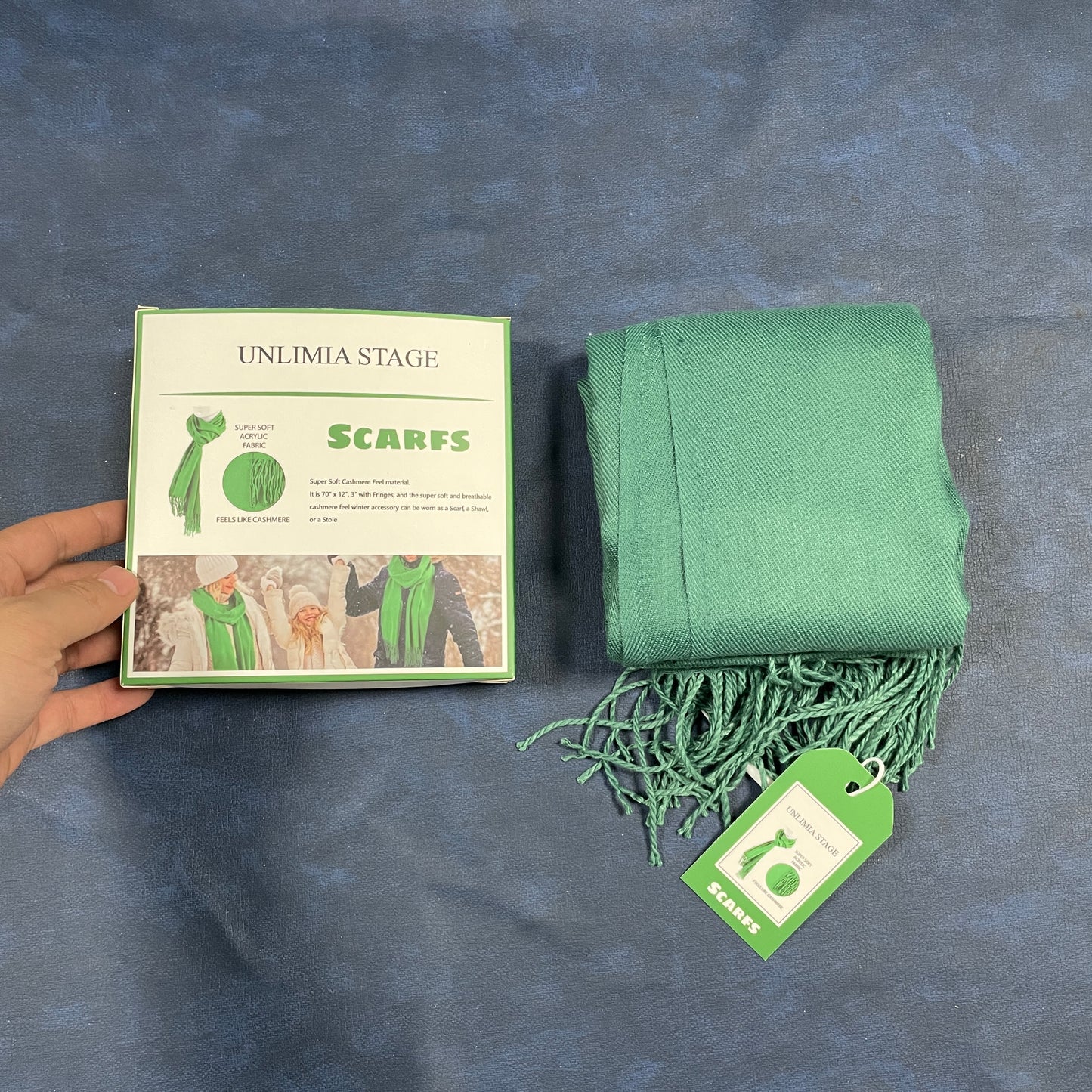UNLIMIA STAGE Scarfs Green