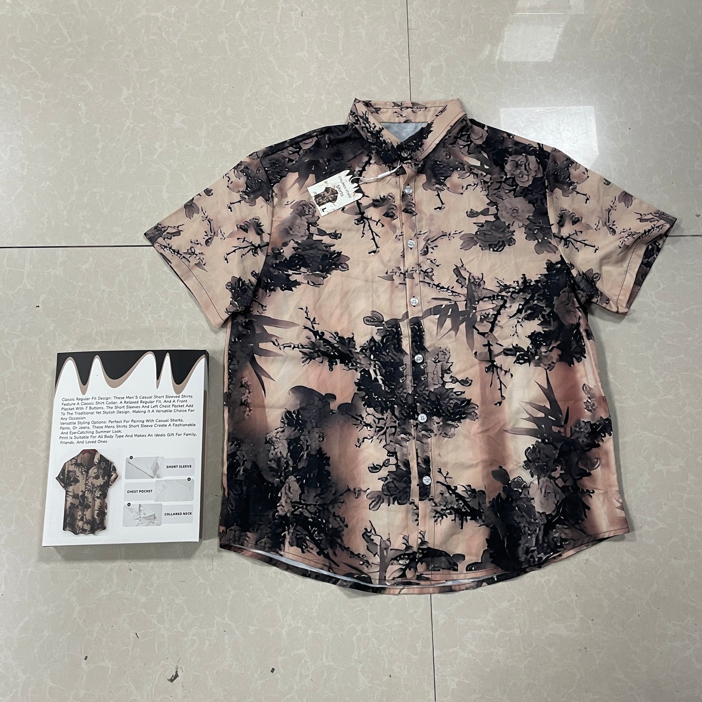 UNLIMIA STAGE Shirs Printed fabric