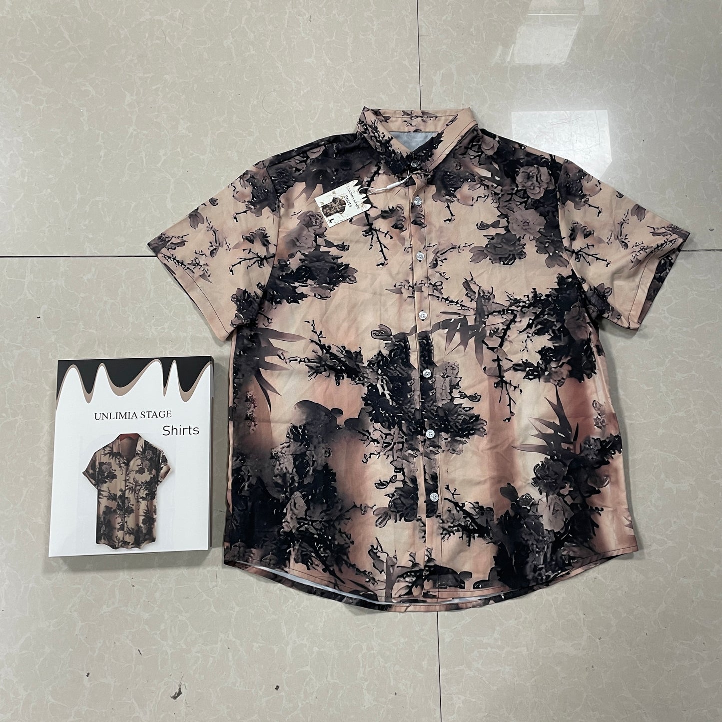 UNLIMIA STAGE Shirs Printed fabric