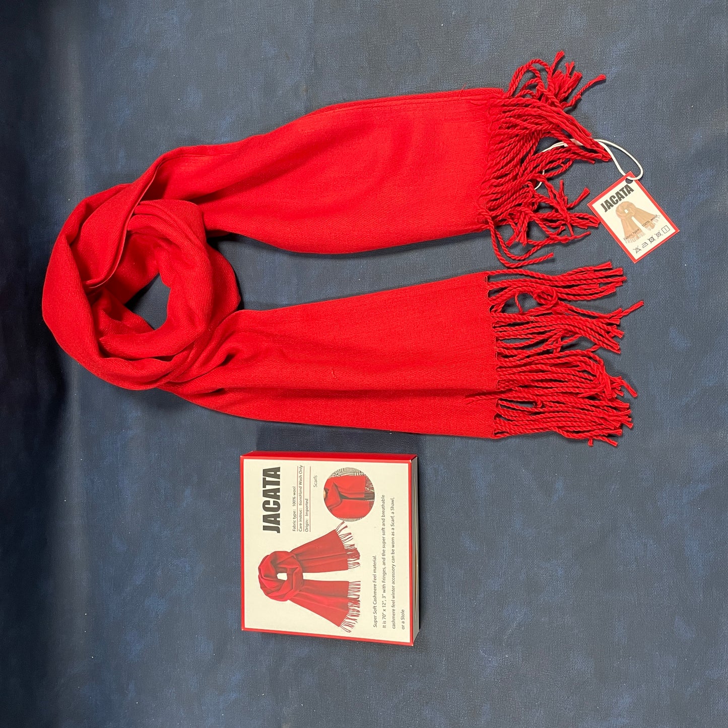 JACATA Scarfs Red