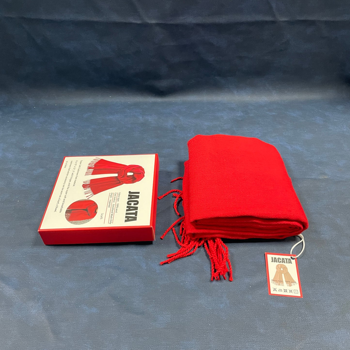 JACATA Scarfs Red