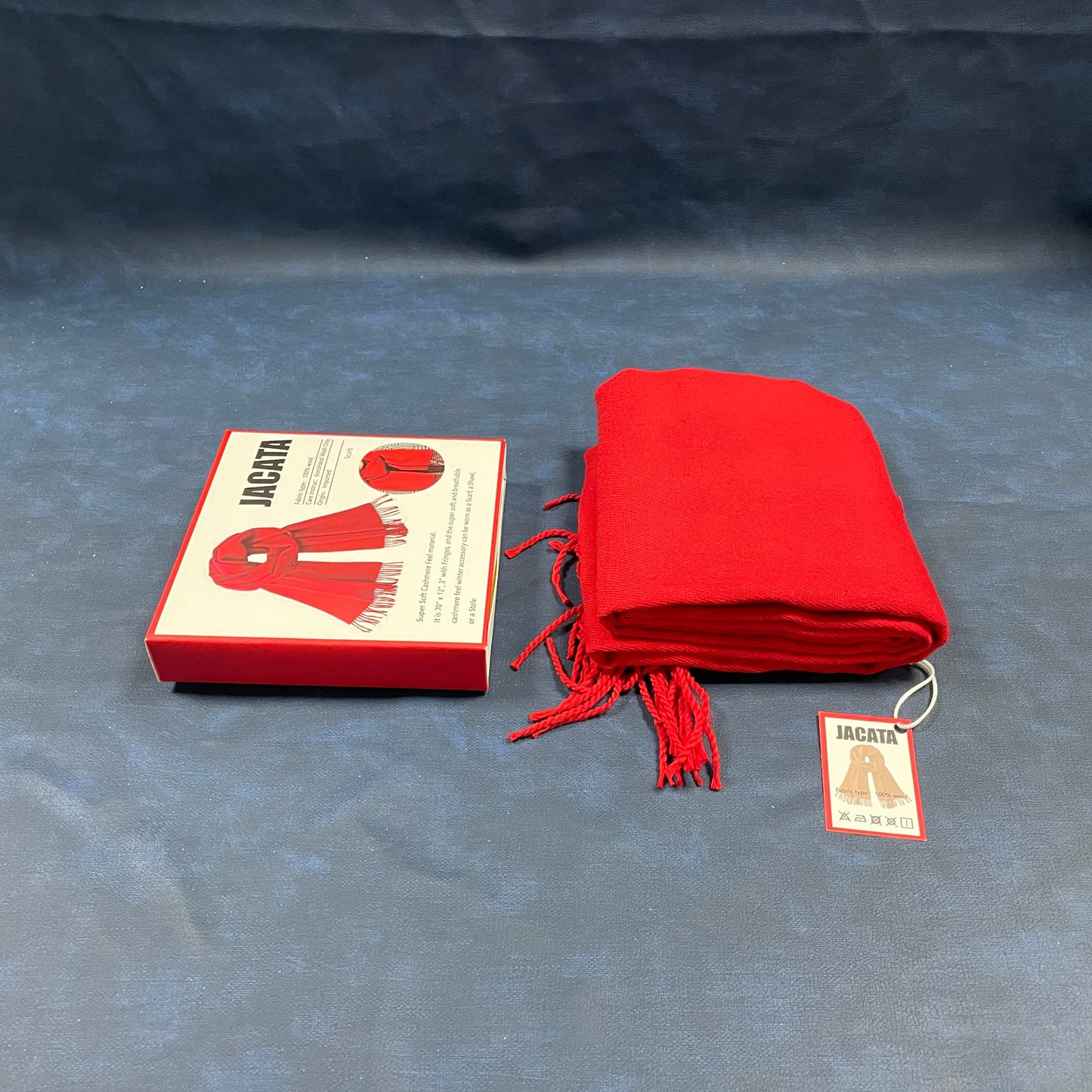 JACATA Scarfs Red