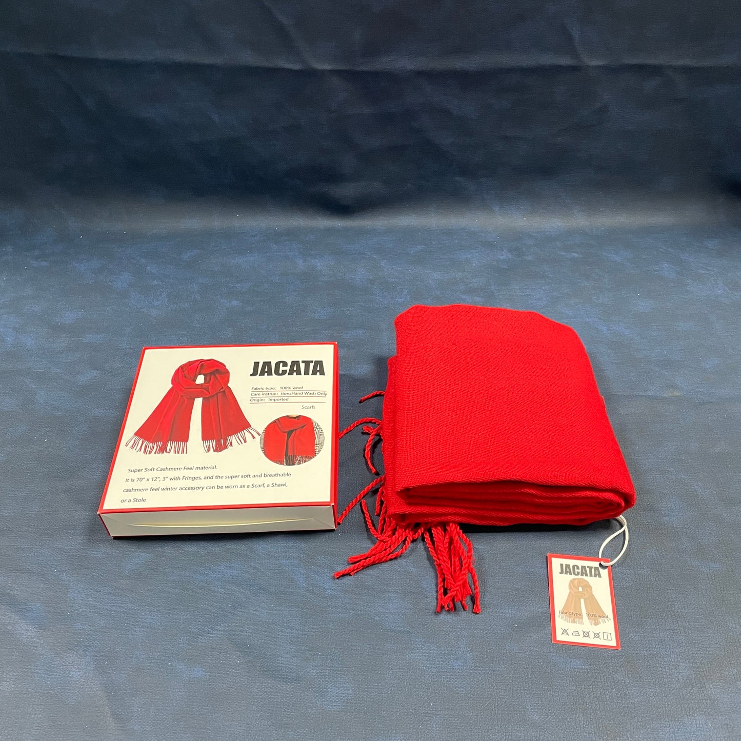 JACATA Scarfs Red