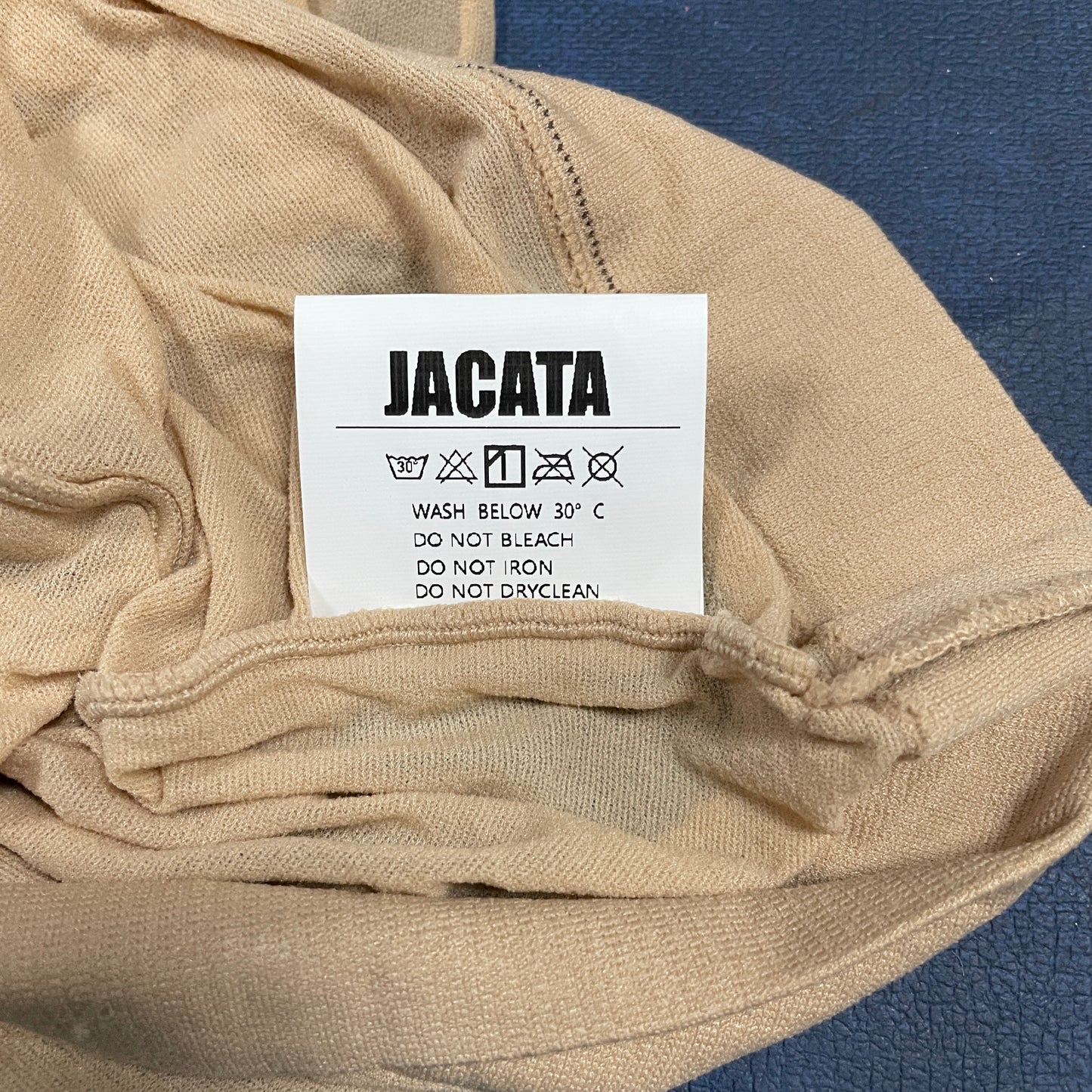 JACATA Hosiery Beige and transparent color
