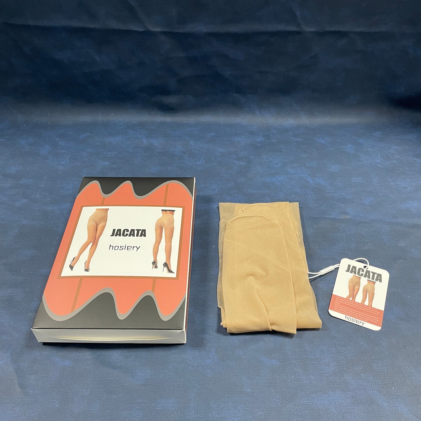 JACATA Hosiery Beige and transparent color