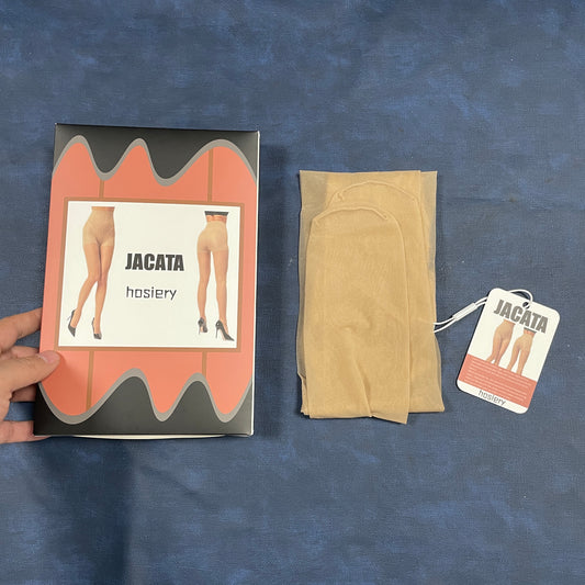 JACATA Hosiery Beige and transparent color