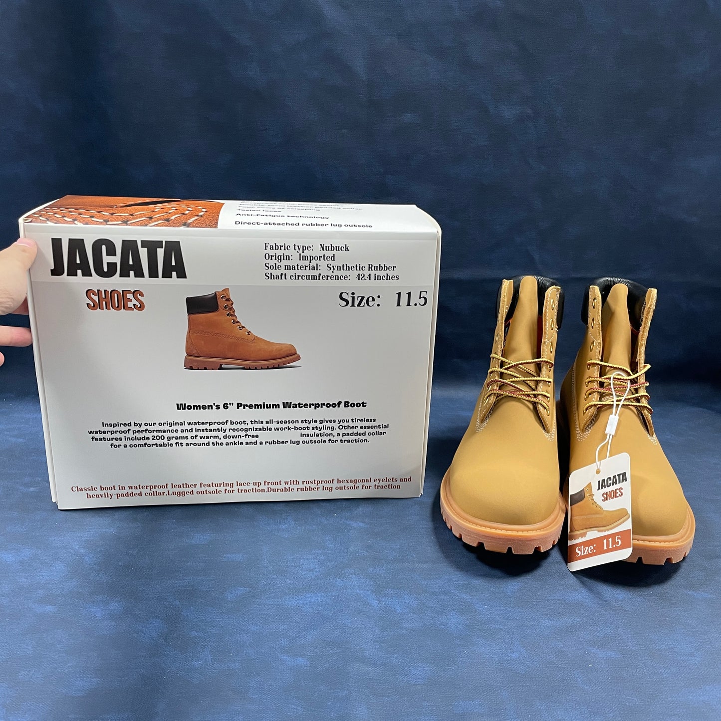 JACATA Boots Wheat Leather